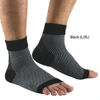 Спортивная защита от растяжения связок голеностопного сустава, Компрессионные эластичные носки для защиты подошвенной фасции, защитный чехол для ног 2