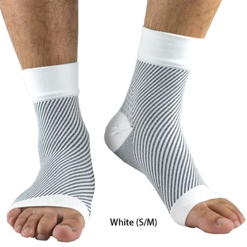 Спортивная защита от растяжения связок голеностопного сустава, Компрессионные эластичные носки для защиты подошвенной фасции, защитный чехол для ног 4