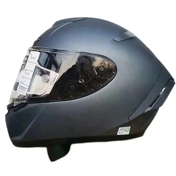 Индивидуальный защитный шлем для езды на мотоцикле с полным лицом из АБС-материала, Шлем для езды на мотороллере и электровелосипеде