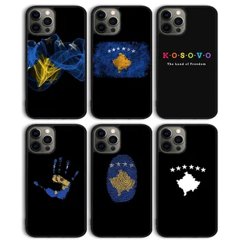 Чехол для телефона с Флагом Косово Задняя Крышка для iPhone 15 SE2020 14 13 11 12 Pro Max mini XS XR X 8 Plus 7 6S Shell Coque