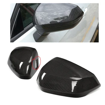 Крышка Зеркала для Укладки из углеродного волокна Для Audis Q2 Q3 2019 + Замена Зеркала Заднего Вида Автомобиля Вспомогательными Внешними Аксессуарами