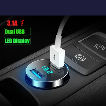 Новое 3,0 USB Зарядное Устройство Для Мобильного Телефона Renault koleos Twingo Quick Charge Scenic Megane Fluenec Latitude Clio 1 2 3 4 Стайлинга автомобилей 2