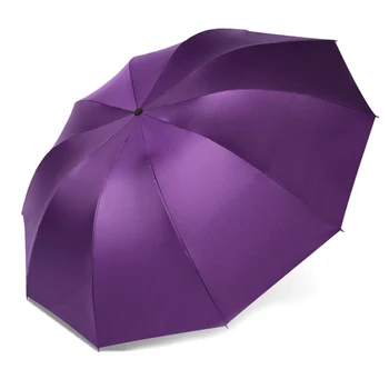 51-дюймовый Ручной Ветрозащитный зонтик для гольфа с 3-кратной защитой от ультрафиолета, очень Большой Прочный Портативный автомобильный складной зонт для деловых поездок 0