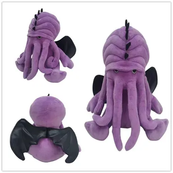 плюшевые игрушки CthulhuCraft 25 см, милые мягкие куклы-осьминоги из аниме для детского рождественского подарка на День рождения 0