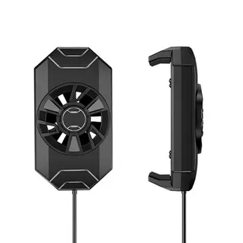 Радиатор сотового телефона Вентилятор охлаждения смартфона Совместим с IOS/ Телефонами Кулер для смартфона USB-зарядка Совместима с