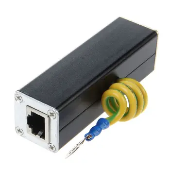 Штекер semoic RJ45 Сетевой сетевой фильтр Ethernet Громовой разрядник 100 МГц