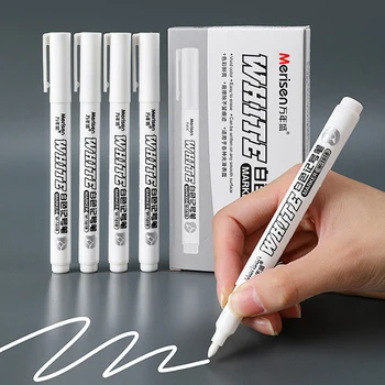 1 шт. Белый маркер на масляной основе, быстросохнущая Водонепроницаемая ручка для рисования шин, ручка для граффити, ручка для ремонта краски, маркировочная ручка