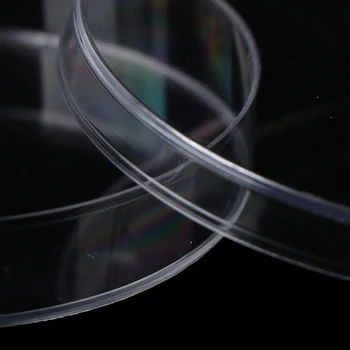 10 шт Стерильные чашки Петри из полистирола толщиной 70 мм, емкость для культивирования бактерий для лабораторных медицинских биологических научных принадлежностей 2