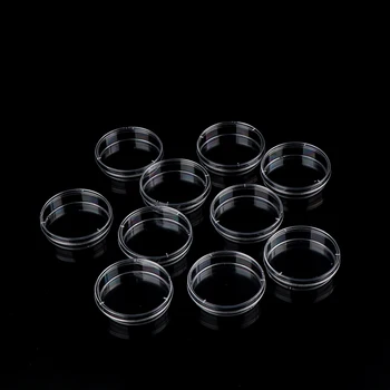 10 шт Стерильные чашки Петри из полистирола толщиной 70 мм, емкость для культивирования бактерий для лабораторных медицинских биологических научных принадлежностей 5