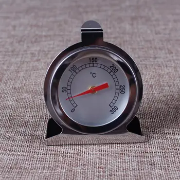 300 ° C Термометр для духовки из нержавеющей стали с мини-циферблатом для измерения температуры хлеба, мяса, термометра для барбекю, кухонного инструмента для приготовления пищи 3