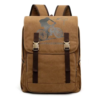 Модный рюкзак, модная мужская дорожная сумка, ретро холщовая сумка