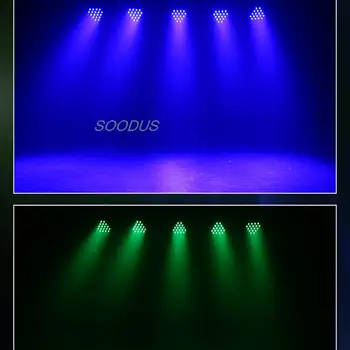 Огни DMX512 Контроллер 2шт RGB Par Звук Активированный Сценический Эффект Освещение Для Вечеринки DJ Танец Церковь Свадьба Домашняя Сцена Огни 3