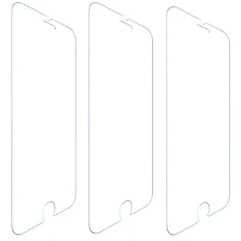 защитная пленка для экрана из закаленного стекла 3шт 9H для APPLE iPhone 6 6s 7 8 Высококачественная защитная пленка с чистящими средствами