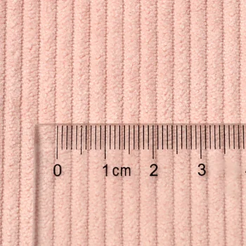 Вельветовая ткань для пошива рубашек и пальто, однотонная, 8 полос, нейлон и полиэстер по полметра, 0,5*150 см 3