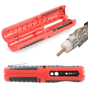 Инструмент для зачистки проводов Многофункциональный инструмент для зачистки кабеля типа ручки Кусачки для зачистки проводов Электрические инструменты Устройство для зачистки кабеля