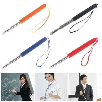 Телескопическая ручка для учителей с выдвижным пальцем, мини-выдвижной класс для школы 0