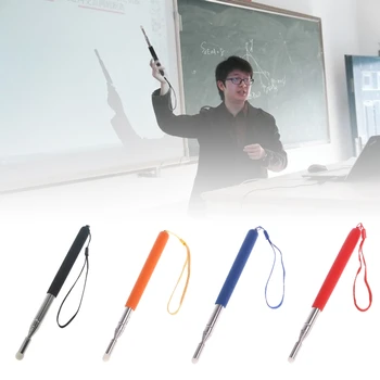 Телескопическая ручка для учителей с выдвижным пальцем, мини-выдвижной класс для школы 1