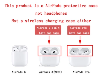 Простой Однотонный чехол из искусственной кожи для Apple Airpods 2 3 Поколения, чехол для AirPods Pro 2 поколения, Защитный чехол Air Pods Shell 1
