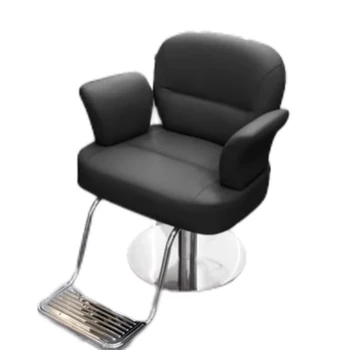 Вращающиеся парикмахерские кресла для стилистов, спа-салоны красоты, Парикмахерские кресла для ухода за лицом с откидывающимися подлокотниками, Табуретная мебель для прически WJ25XP 5