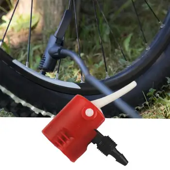Компактные аксессуары для велосипедных клапанов, простой в установке инструмент для езды на велосипеде, Практичная головка преобразователя для велосипеда с французским английским ртом 0