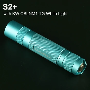 Convoy Cyan S2 Plus с KW CSLNM1.TG Белый свет Светодиодный фонарик Linterna Mini Torch 18650 Вспышка Фонарь для кемпинга Рыбалки Рабочая лампа 0