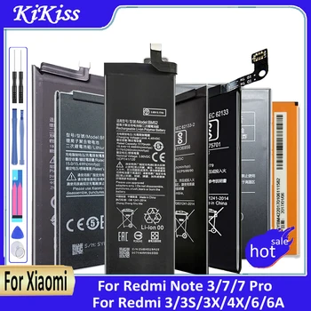 BM46 BM47 BN37 BN3A BN4A Аккумулятор Для Xiaomi Redmi Note 3 7 Pro Для Redmini 3 Redmini3 3X3S 4X6 6A Аккумуляторы Note3 Note7 Pro