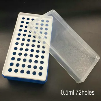 1шт пластиковые центробежные трубки коробка для хранения держатель коробка льда 32/50/72/96/100holes подходит для 0.2/0.5/1.5/5 мл центрифуги трубки 2