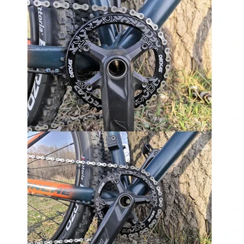 Deckas круглый Горный велосипед велосипедная Цепь кольцо BCD 96 мм 32/34/36/38 Т 96BCD-S 7-11 скорость для shimano M7000 M8000 M9000 кривошип 5