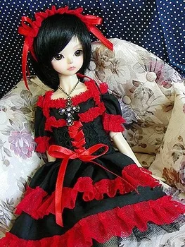 [wamami] 705# Красно- Черное платье 1/3 SD DZ AOD BJD Dollfie
