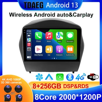 TS10 FYT 7862 Для Hyundai Tucson 2 IX35 2009-2015 Автомобильный Радио Мультимедийный Видеоплеер Навигация GPS Android 13,0 Без 2din 2 din