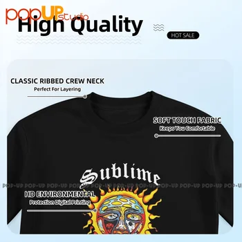 Логотип Sublime Sun, толстовка Lbc, Ска-панк, Длинный Пляж, пуловеры, рубашки, подарочный дизайн, Классика, высокое качество 3