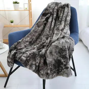 Теплое одеяло из мягкого волокна, уютные шерп-пледы, плюшевое одеяло для зимнего сна из мягкого тонкого волокна для взрослых