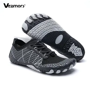 Мужские водные кроссовки, легкая водная обувь для босиком, мужская быстросохнущая спортивная обувь для пляжной рыбалки, плавания, ныряния вброд. 0